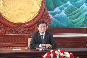 ປະທານປະເທດລາວ ແລະ ຫວຽດນາມ ສົນທະນາທາງໄກ