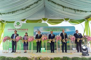 ເບທາໂກ ເປີດໂຮງງານຫົວອາຫານສັດແຫ່ງທຳອິດໃນ ສປປ ລາວ