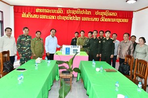 9 ເດືອນ ເມືອງ ທົ່ງມີໄຊ ເກັບລາຍຮັບໄດ້ລື່ນແຜນການ 32.84%