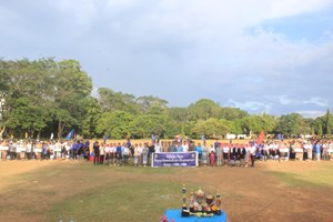 ມັດທະຍົມສຶກສາກຸ່ມ II ເມືອງປະທຸມພອນ ແຂ່ງຂັນກິລາ-ສິລະປະຈໍາສົກຮຽນ 2024-2025