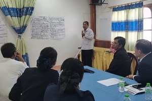 ກອງປະຊຸມທົບທວນແລະສ້າງແຜນການປະຕິບັດງານການກຽມຄວາມພ້ອມການຕອບໂຕ້ໄພພິບັດທີ່ມີປະສິດທິພາບ