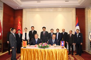 ກະຊວງຍຸຕິທຳລາວ-ຈີນ ເພີ່ມທະວີການຮ່ວມມືສອງຝ່າຍ