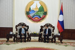 ນາຍົກລັດຖະມົນຕີ ຕ້ອນຮັບ ຫົວໜ້າຫ້ອງວ່າການສູນກາງພັກ ກອມມູນິດຫວຽດນາມ