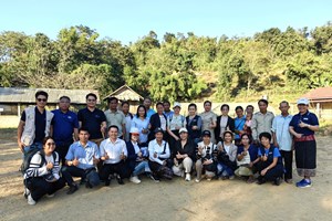 ອົງການອາຫານໂລກຢ້ຽມຢາມການຈັດຕັ້ງປະຕິບັດໂຄງການທີ່ໃຫ້ການສະໜັບສະໜູນ 