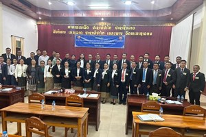 ນັກຄົ້ນຄວ້າປະລິນຍາໂທຮຸ່ນທີ XIX ສາຂາການປົກຄອງສໍາເລັດການທັດສະນະສຶກສາຢູ່ແຂວງຫຼວງພະບາງ