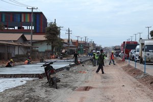 ສໍາເລັດ 80% ຂອງການປັບປຸງເສັ້ນທາງ 13 ເໜືອ ແຕ່ໄລຍະ ສີໄຄ-ສີເກີດ