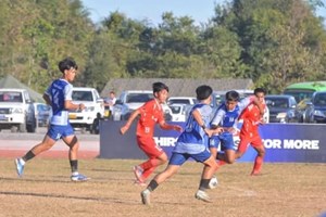 ເຈົ້າພາບເຕະຈຸດໂທດເອົາຊະນະນະຄອນຫຼວງວຽງຈັນ