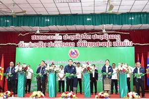 ໄຊສົມບູນ ເປີດຂະບວນການຈົດທະບຽນການເກີດຜ່ານລະບົບຄຸ້ມຄອງຂໍ້ມູນພົນລະເມືອງ