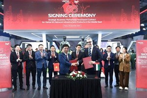 Viettel ເຊັນສັນຍາສະໜອງອິນເຕີເນັດ 5G ຢູ່ຕາເວັນອອກກາງ