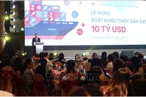 ການສົ່ງອອກສິນໃນນ້ຳ ຂອງຫວຽດນາມ ບັນລຸ 10 ຕື້ໂດລາ