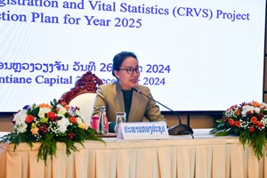 ສະຫຼຸບການຈັດຕັ້ງປະຕິບັດກິດຈະກໍາຂອງໂຄງການCRVS