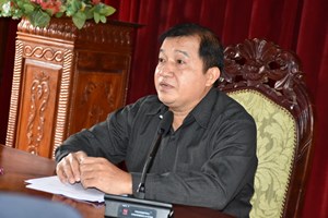 ປາກລາຍສໍາມະນາຮ່າງແຜນພັດທະນາເສດຖະກິດສັງຄົມ 5 ປີ ຄັ້ງທີ IX (2025-2029)