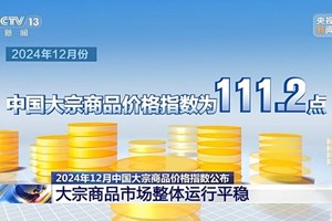 ດັດຊະນີລາຄາສິນຄ້າລາຍໃຫຍ່ຂອງຈີນໃນເດືອນທັນວາປີ 2024 ມີຄວາມໝັ້ນທ່ຽງ