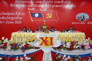 ສໍາເລັດກອງປະຊຸມໃຫຍ່ຜູ້ແທນຄັ້ງທີ XI ຂອງອົງຄະນະພັກເມືອງຫຼວງນໍ້າທາ