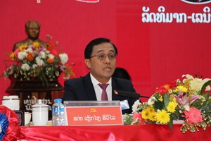 ທ່າແຕງ ສຳເລັດການດໍາກອງປະຊຸມໃຫຍ່ຜູ້ແທນອົງຄະນະພັກເມືອງ ຄັ້ງທີ VII