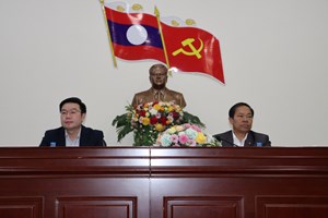 ສນຊ ສະຫຼຸບຖອດຖອນບົດຮຽນໂຄສະນາປຸກລະດົມການປະຕິບັດພັນທະເສຍພາສີ-ອາກອນໃຫ້ລັດ