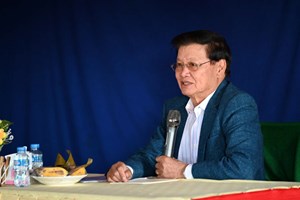 ປະທານປະເທດ ເຄື່ອນໄຫວວຽກງານຢູ່ເມືອງດາກຈຶງ ແຂວງເຊກອງ