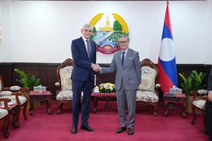 ລມຕ ກະຊວງການຕ່າງປະເທດ ຕ້ອນຮັບ ຜູ້ປະສານງານ ອົງການ ສປຊ ປະຈໍາ ສປປ ລາວ