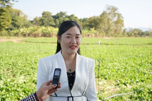 ຫຼວງນໍ້າທາ ສົ່ງເສີມການປູກຜັກປອດສານພິດຢູ່ 2 ສູນຄົ້ນຄ້ວາກະສິກໍາ