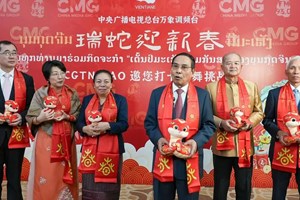 ສະຖານທູດຈີນປະຈຳລາວ ຈັດງານລ້ຽງຕ້ອນຮັບບຸນກຸດຈີນ 2025