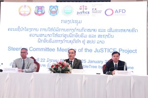 ກອງປະຊຸມຄະນະຊີ້ນຳໂຄງການໃຫ້ບໍລິການທາງດ້ານກົດໝາຍ