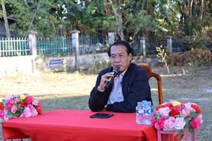 ເຈົ້າແຂວງຄໍາມ່ວນ ພົບປະຢ້ຽມຢາມປະຊາຊົນບ້ານນາພອກ ເມືອງເຊບັ້ງໄຟ