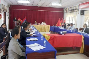 ເຜີຍແຜ່ວຽກງານຄຸ້ມຄອງການແປພາສາ ຢູ່ແຂວງສາລະວັນ