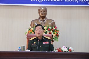 ອອປສ ປາຖະກະຖາວັນສ້າງຕັ້ງກອງທັບປະຊາຊົນລາວຄົບຮອບ76ປີ