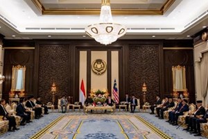 ປະທານາທິບໍດີ ອິນໂດເນເຊຍ ຢ້ຽມຢາມ ມາເລເຊຍ