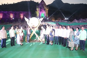 ງານນະມັດສະການຜາສາຫີນວັດພູຈໍາປາສັກ ປະຈໍາປີ 2025 ຈັດຂຶ້ນຢ່າງ