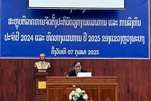 ປີຜ່ານມາ ຫຼວງພະບາງຈັດຕັ້ງປະຕິບັດວຽກງານແຜນການ ແລະ ການລົງທຶນ 244 ໂຄງການ