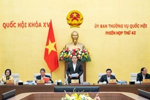 ກອງປະຊຸມຄັ້ງທີ 42 ຄະນະປະຈຳສະພາແຫ່ງຊາດ ຫວຽດນາມ