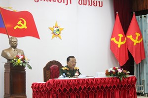 ພົນເອກ ຈັນສະໝອນ ຈັນຍາລາດເນັ້ນສນຫລເອົາໃຈໃສ່ຫຼາຍບັນຫາ