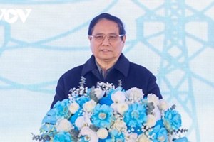 ຫວຽດນາມ ຈັດ​ພິ​ທີ​ລົງ​ມື​ກໍ່​ສ້າງ​ໂຄງ​ການ​ສາຍ​ສົ່ງ​ໄຟ​ຟ້າ 500 KV ລ່າວ​ກາຍ - ຫວິງ​ອຽນ