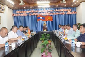 ເມືອງບຸນເໜືອ ແລະ ເມືອງຫຼ້າ ພົບປະແລກປ່ຽນບົດຮຽນຮ່ວມກັນ.