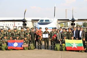 ກອງທັບປະຊາຊົນລາວ ສໍາເລັດການຊ່ວຍເຫຼືອຜູ້ປະສົບໄພແຜ່ນດິນໄຫວຢູ່ສສ ມຽນມາ