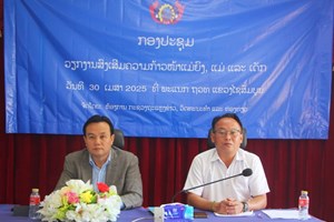 ກະຊວງ ຖວທ ລົງສຸກຍູ້ ວຽກງານສົ່ງເສີມຄວາມກ້າວໜ້າແມ່ຍິງຢູ່ແຂວງໄຊສົມບູນ