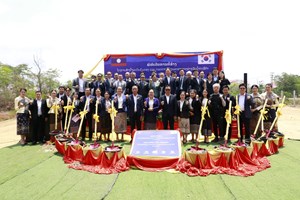 ເປີດການກໍ່ສ້າງ ໂຄງການສ້າງຕັ້ງລະບົບການຄຸ້ມຄອງ ແລະ ກວດກາຄວາມສະຖຽນລະພາບຂອງອ່າງເກັບນໍ້າກະສິກໍາ