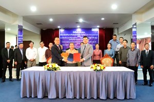 ຊັນສັນຍາ ໂຄງການກໍ່ສ້າງປ້ອງກັນຕາຝັ່ງເຈື່ອນ (ບໍ່ລວມເຂດ B)