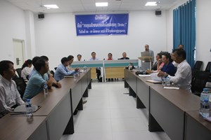 ສອງແຂວງຮ່ວມເຝຶກອົບຮົມການປິນປົວຄົນເຈັບ ທີ່ເປັນພະຍາດທາງລະບົບປະສາດ