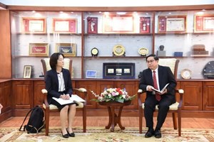 ອອປສ ຕ້ອນຮັບການເຂົ້າຢ້ຽມພົບປະກະຊວງຍຸຕິທຳປະເທດຍີ່ປຸ່ນ