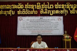 ເມືອງໂພນໄຊ ເປີດຂະບວນການທໍາລາຍແຫຼ່ງເພາະພັນໜອນນໍ້າຍຸງລາຍ