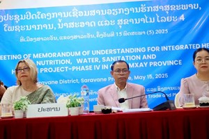 ສຳເລັດໂຄງການເຊື່ອມສານວຽກງານຮັກສາສຸຂະພາບ, ໂພສະນາການ, ນ້ຳສະອາດ ແລະ ສຸຂາອະນາໄມໄລຍະ IV