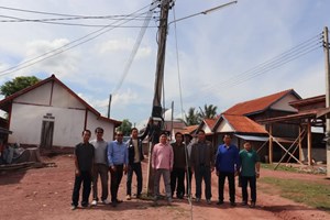 ກວດກາໂຄງການຕິດຕັ້ງ, ສ້ອມແປງ ແລະ ຂະຫຍາຍໄຟຟ້າ ເມືອງຫົງສາ