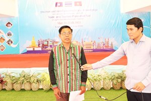 ພ້ອມແລ້ວ ທີ່ຈະຈັດງານວາງສະແດງສິນຄ້າ 3 ປະເທດ