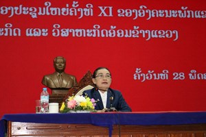 ເຊກອງ ລະດົມຄວາມຄິດເຫັນໃສ່ຮ່າງເນື້ອໃນກອງປະຊຸມໃຫຍ່ ຄັ້ງທີ XI ອົງຄະນະພັກແຂວງ