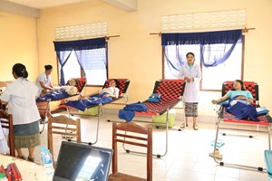 ເຊກອງ ຈັດງານວັນສາກົນດູແລສຸຂະພາບເວລາຮອບເດືອນ