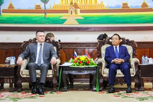 ປະທານອົງການກວດກາແຫ່ງລັດ ຕ້ອນຮັບ ຫົວໜ້າໄອຍະການສູງສຸດແຫ່ງ ສະຫະພັນ ຣັດເຊຍ