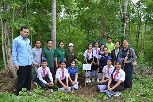 ເມືອງລະມາມ ຈະສູ້ຊົນຂະຫຍາຍປູກໄມ້ໃຫ້ໄດ້86 ເຮັກຕາ ໃນປີ 2025