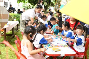 ໂຮງ­ຮຽນ​ອະ­ນຸ­ບານ​ກະ­ຊວງ​ສາ­ທາ­ລະ­ນະ​ສຸກ​ຈັດ​ກິດ­ຈະ­ກຳ​ວັນ­ເດັກ­ນ້ອຍ​ສາ­ກົນ ແລະ ວັນ​ປູກ​ຕົ້ນ­ໄມ້​ແຫ່ງ​ຊາດ